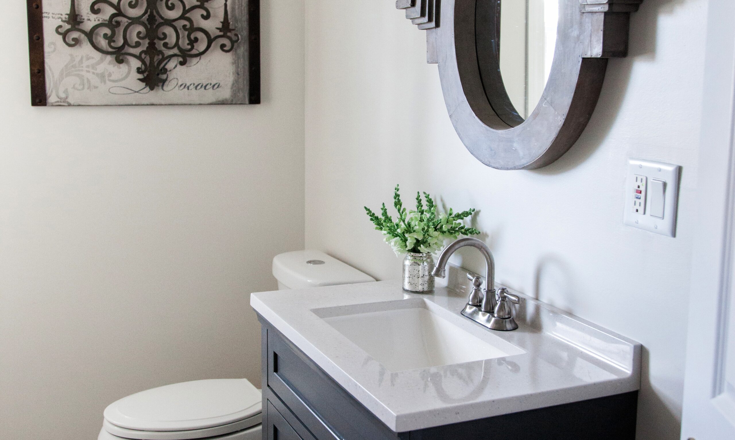 farmhouse bathroom